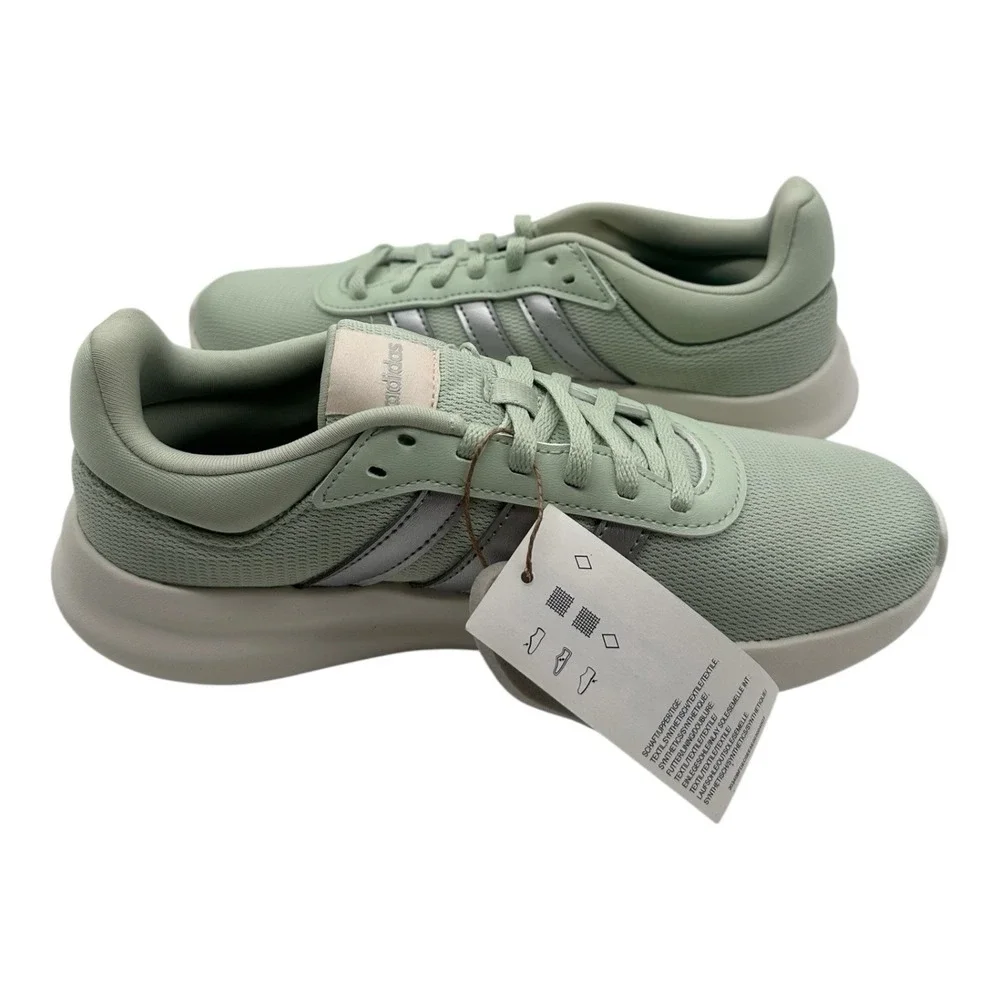 Adidas‎ Lite Racer 4.0 Running Shoes Womens Sz 7.5 Mint Green Sneakers JR8536